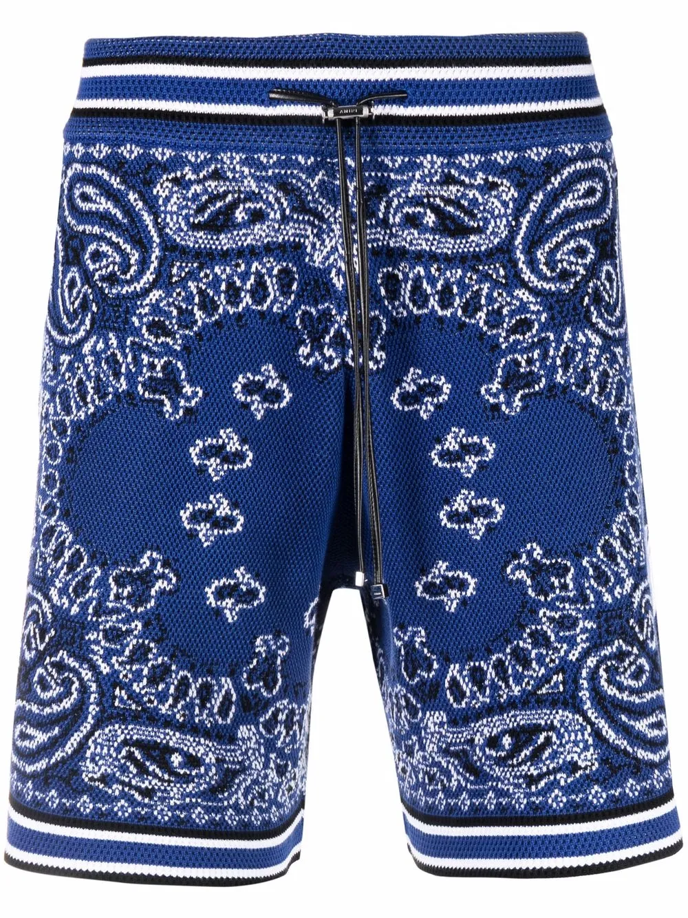 

Спортивные шорты с принтом AMIRI, синий