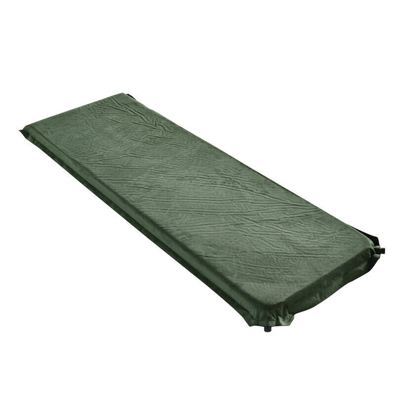 

Jingdian Guangnian Suede Single Pad Замшевая плоская надувная подушка цвета хаки 190/66/8 см Армейско-зеленая замшевая плоская подушка