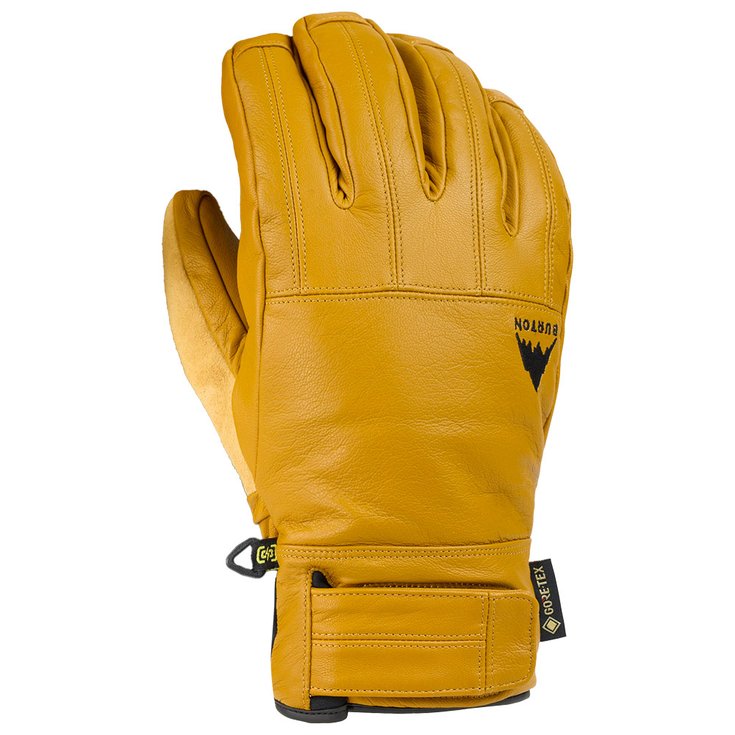 

Перчатки мужские, перчатки из сыромятной кожи Gore-Tex, гонди, с тиснением Burton