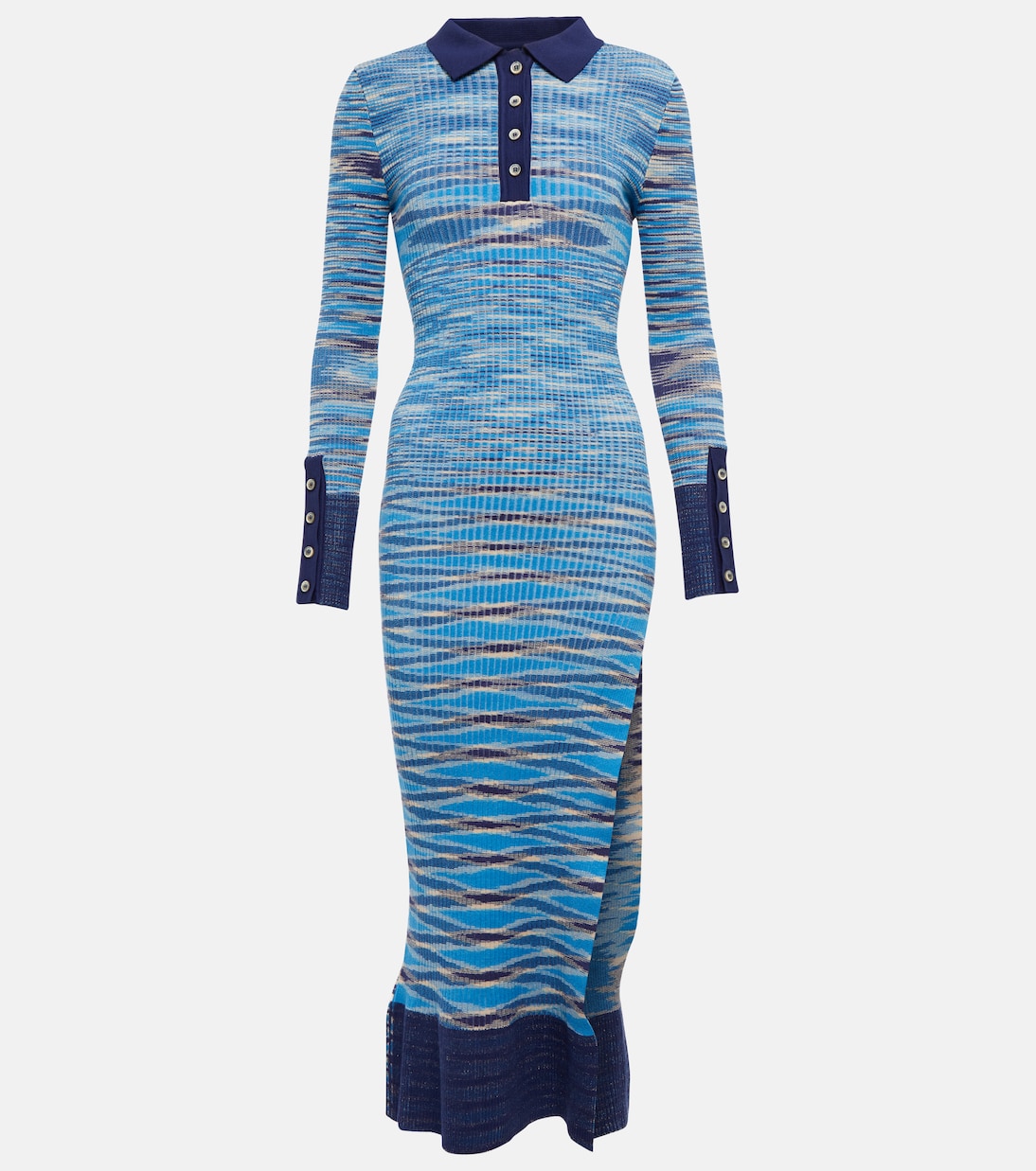 

Платье миди в полоску La Robe Zucca Jacquemus, Multi-Blue