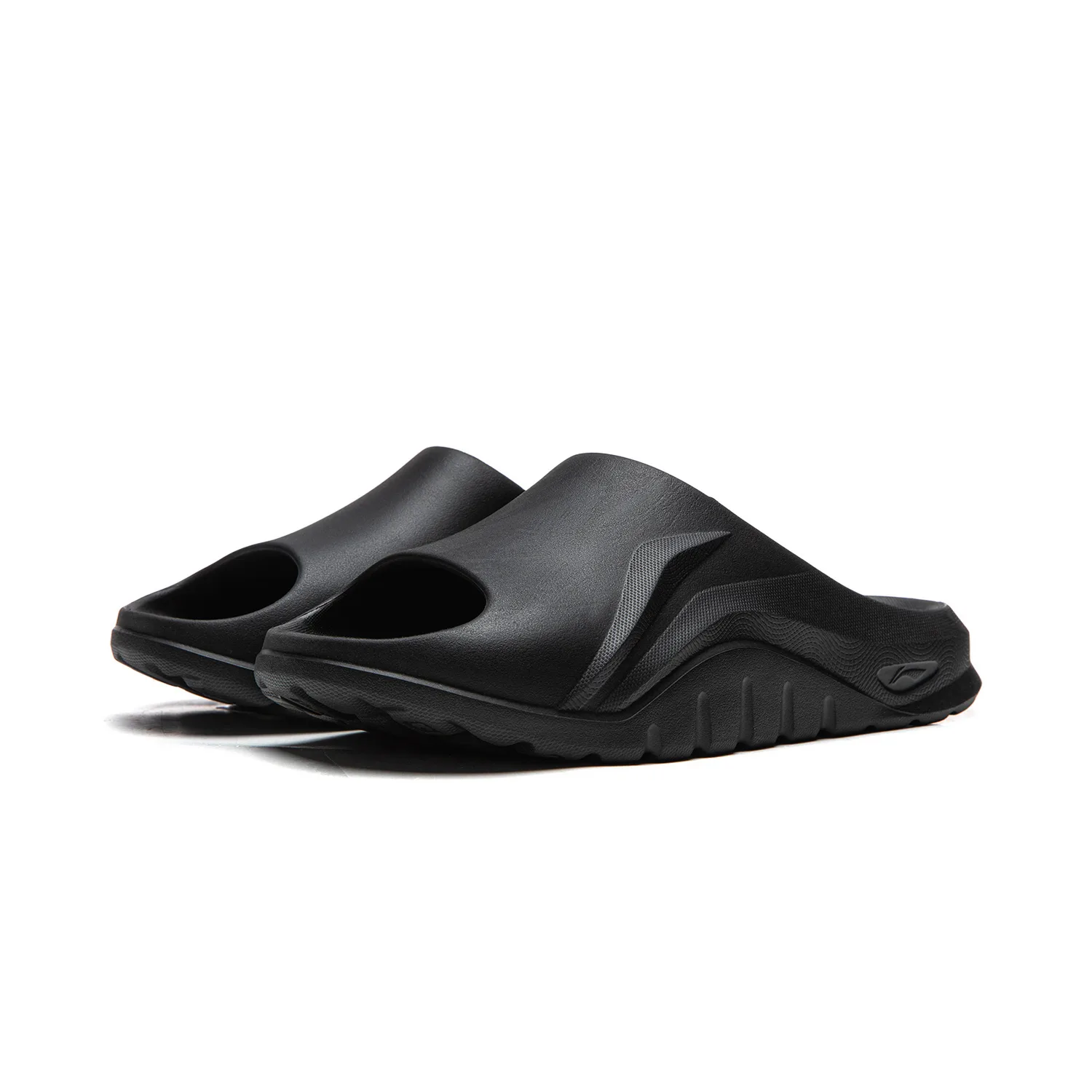Li-Ning Slide Slippers Unisex Black — фото 4