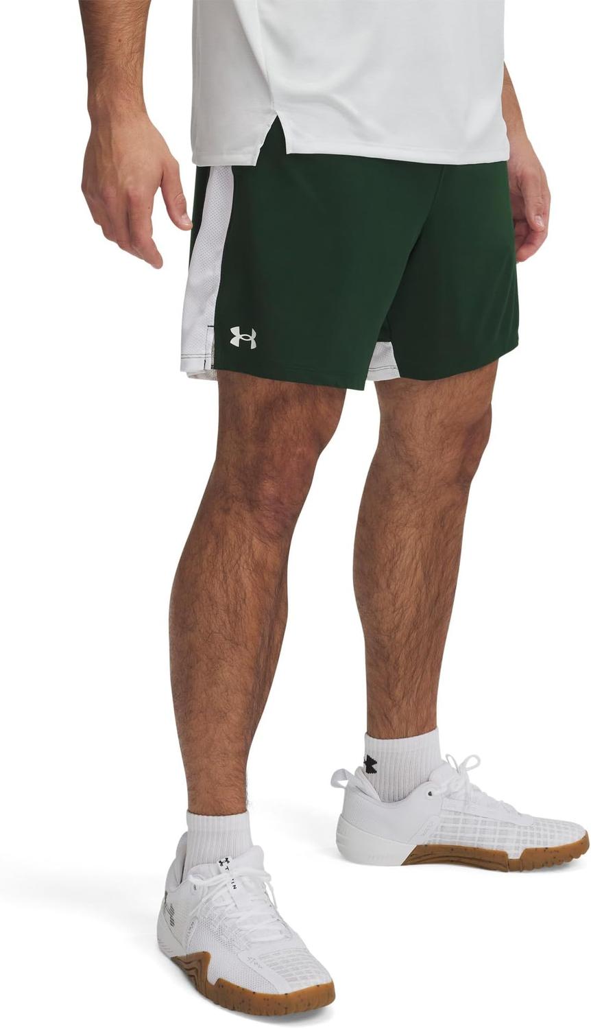 

Шорты Under Armour Tech Vent 7 Inch Shorts, Forest Green/White/White