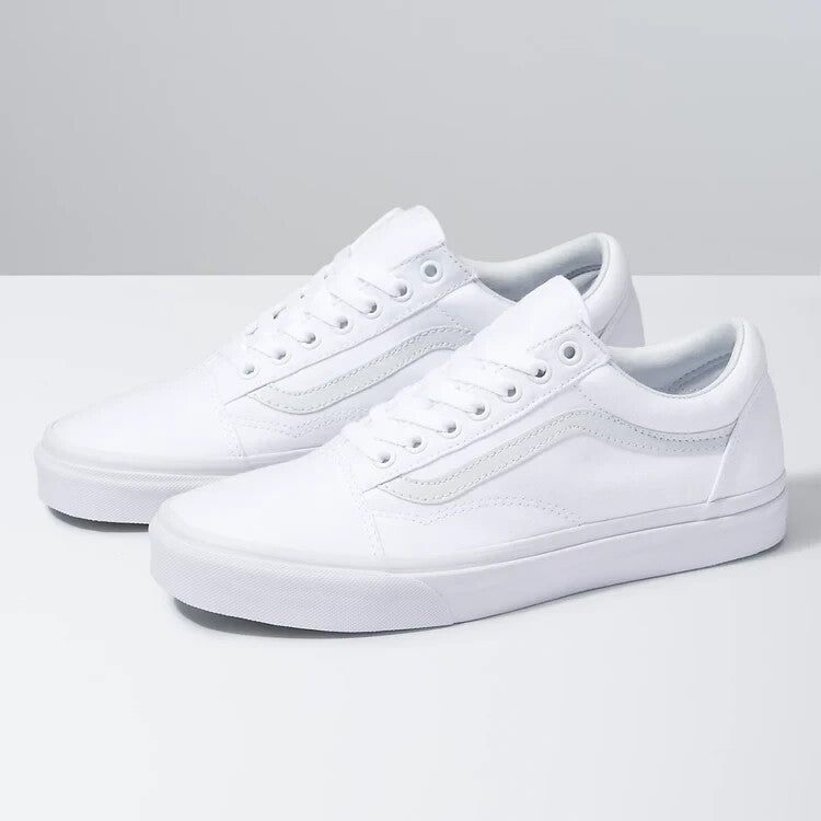 Ванс Олд Скул VN000D3HW00 Кроссовки мужские белые хлопковые скейтерские Vans — фото 2