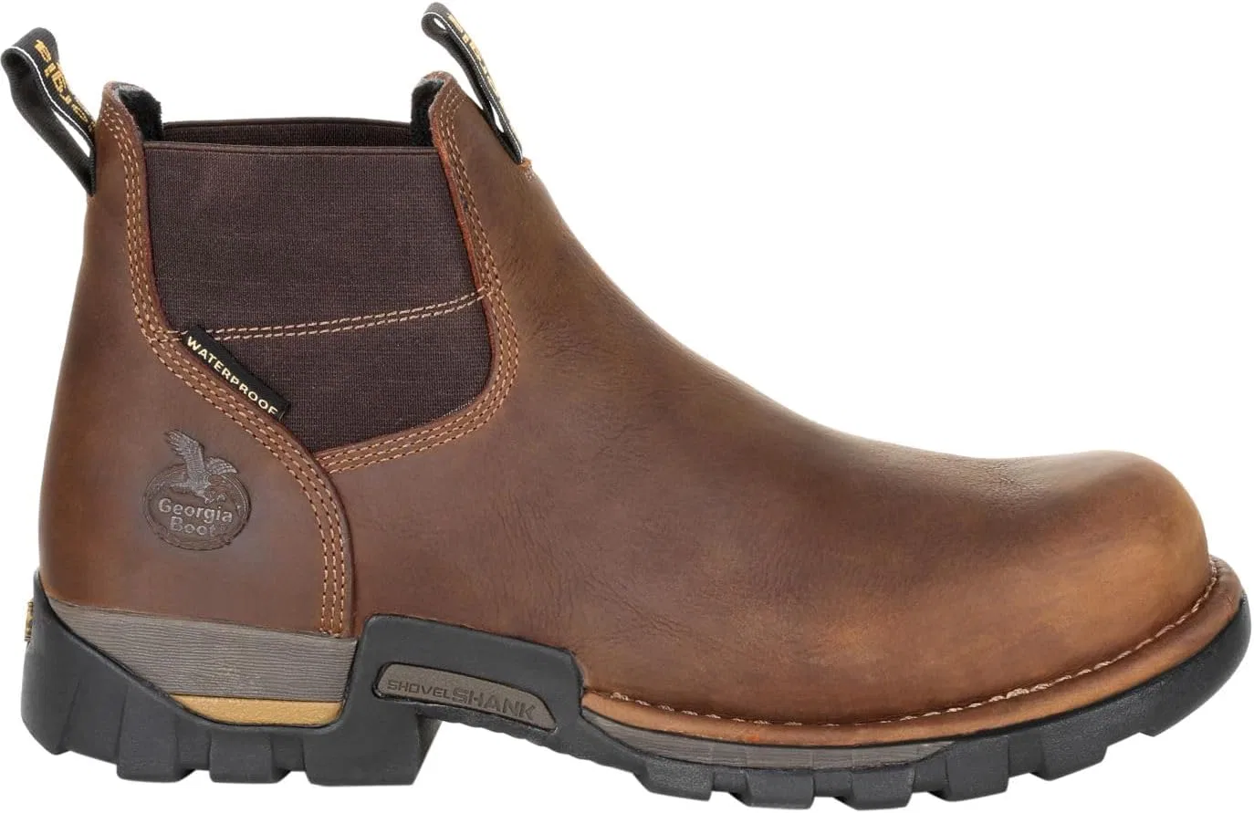 Рабочие ботинки Georgia Boot Mens Eagle One BRN с 4-дюймовым стальным носком, Brown
