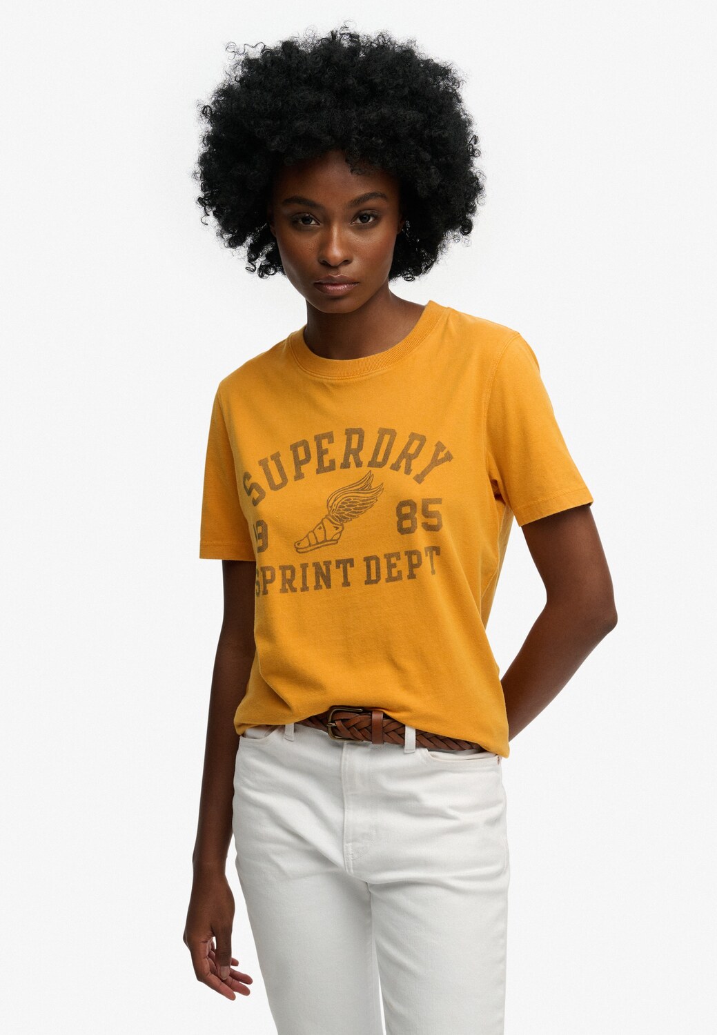 

Superdry & Co Футболка в цвете Yellow Gold