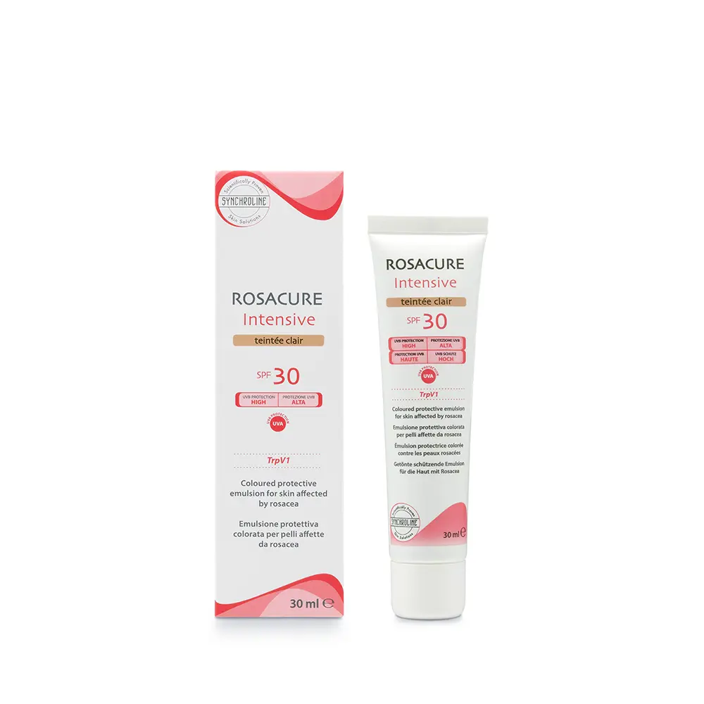 Солнцезащитный крем Rosacure intensive cremcolor emulsión de día con color spf30 Cantabria Labs, цвет Light, 30 мл. — фото 2