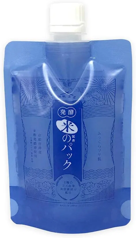Скраб-гель для лица Wahada Bizumi Fermented Rice Pack Meibizen 150 г