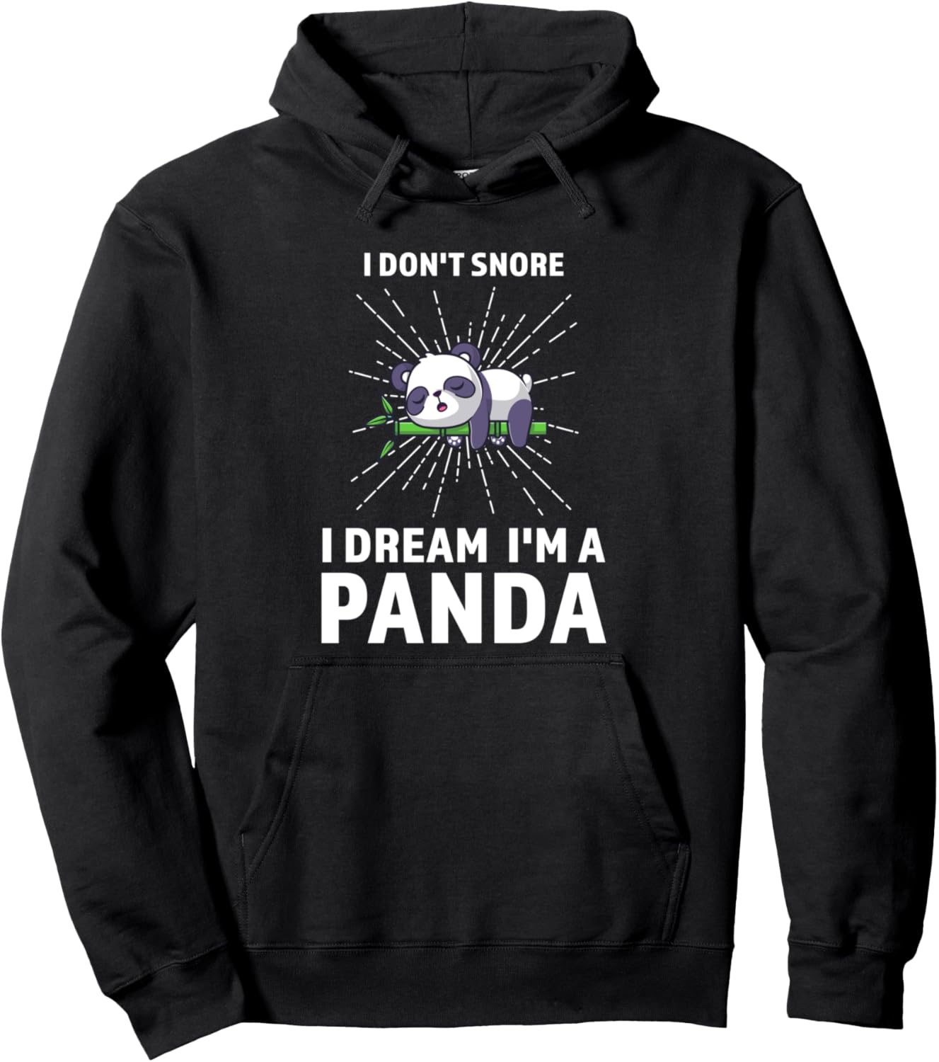 

Толстовка с изображением панды, которая не храпит и не спит, черная Panda Merch & Panda Lover Gifts, Черный, Толстовка с изображением панды, которая не храпит и не спит, черная Panda Merch & Panda Lover Gifts