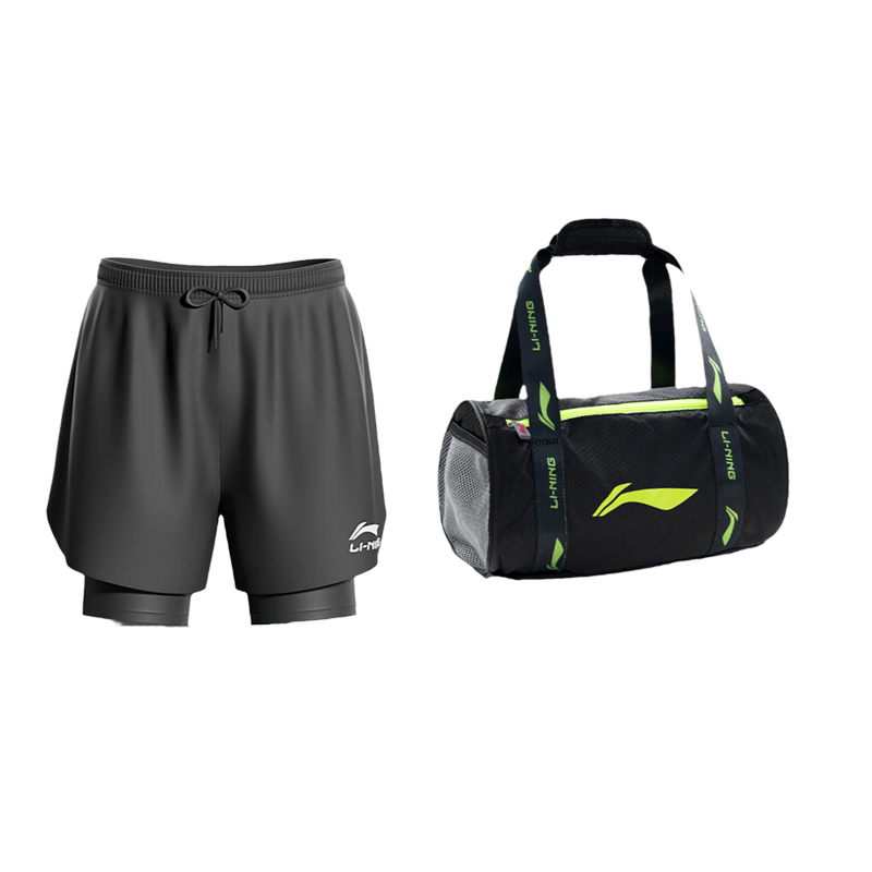 

Мужские купальные шорты + сумка для плавания LINING, Swimming Shorts+Swim Bag
