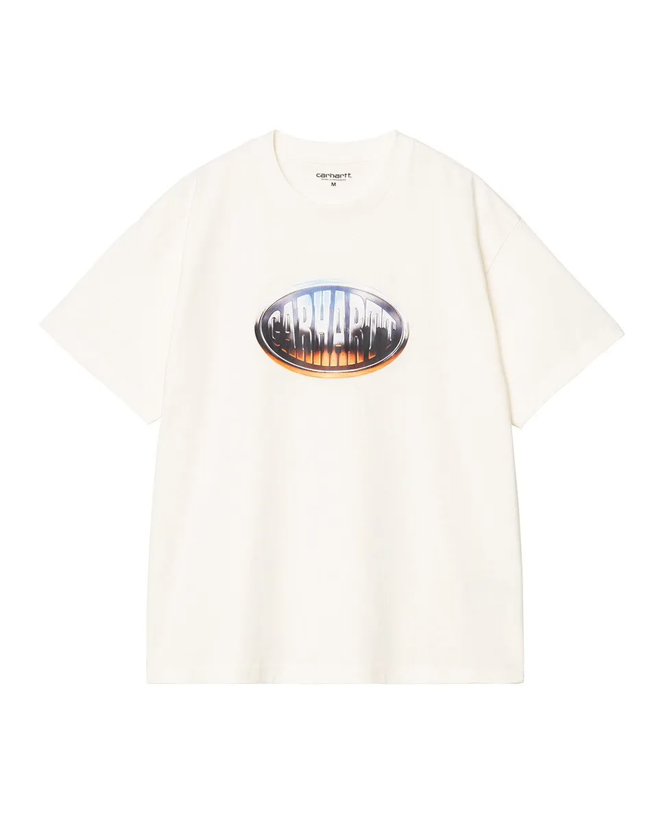 

Мужская футболка Big Time с коротким рукавом Carhartt WIP, белый