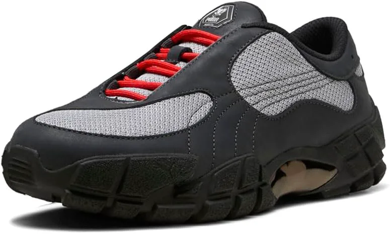 Мужские кроссовки PUMA Skepta Skope со шнуровкой - серые, серый — фото 2