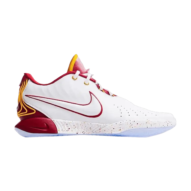 

Кроссовки Nike LeBron 21, USC Home PE