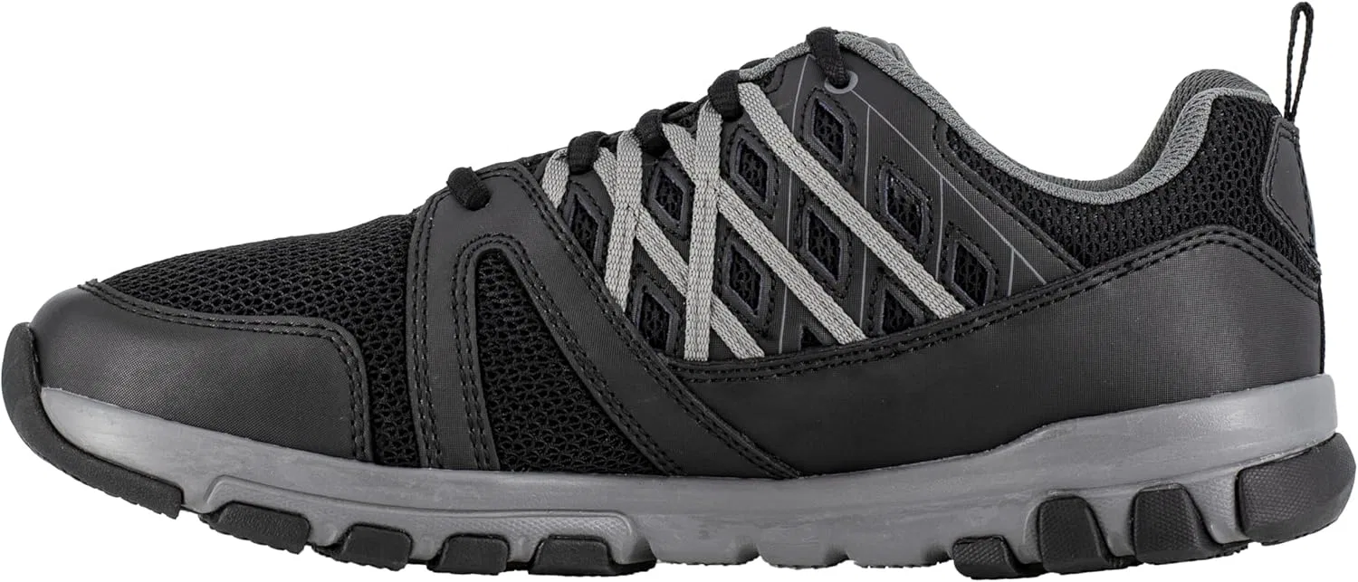 Мужские кроссовки Reebok RB4016 для работы и безопасности, Black Grey — фото 3