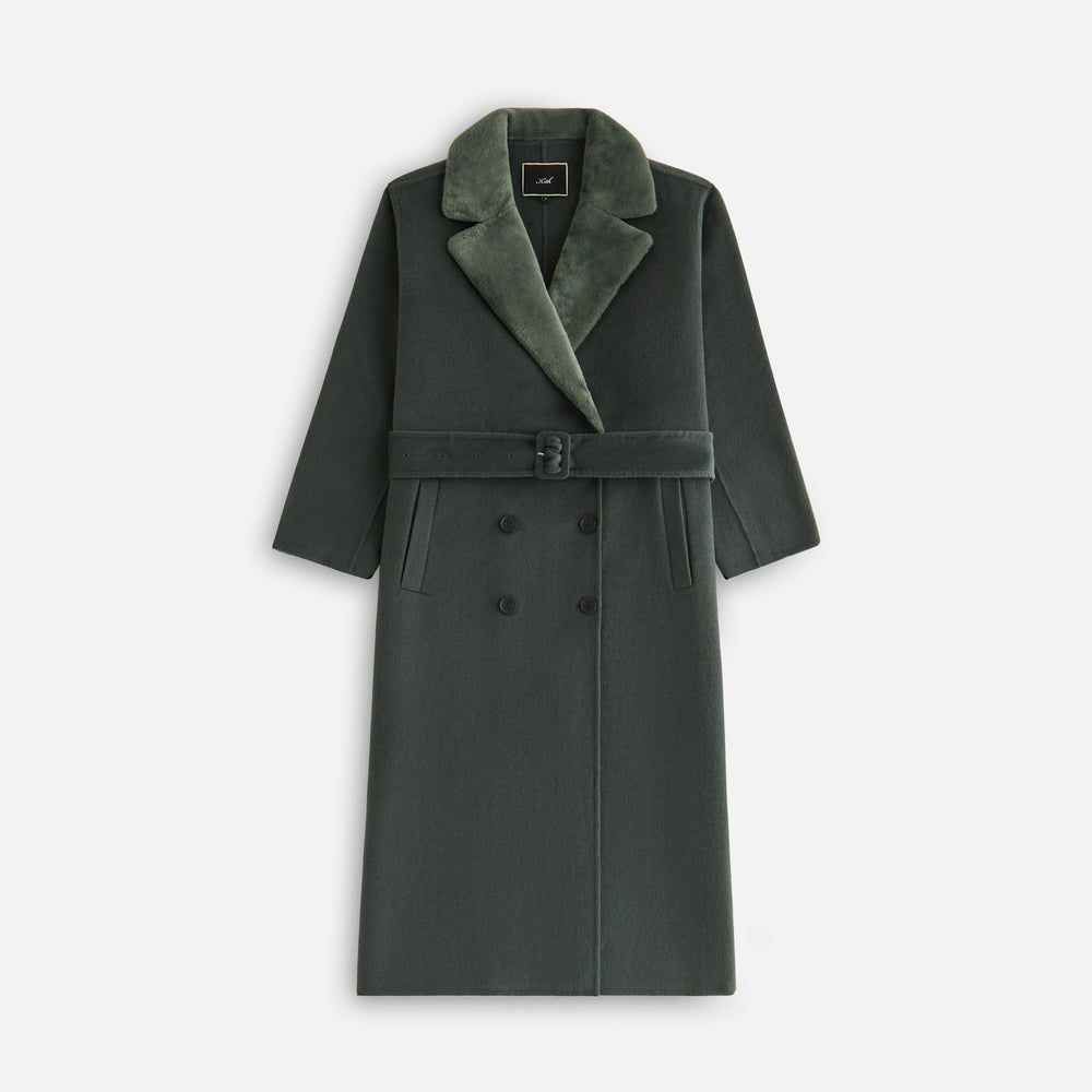 

Пальто Kith Women Farren Melton Trench Coat, цвет Machine, Серый, Пальто Kith Women Farren Melton Trench Coat, цвет Machine