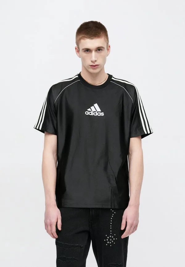 Футболка с принтом bos Adidas Originals, Black/White — фото 4