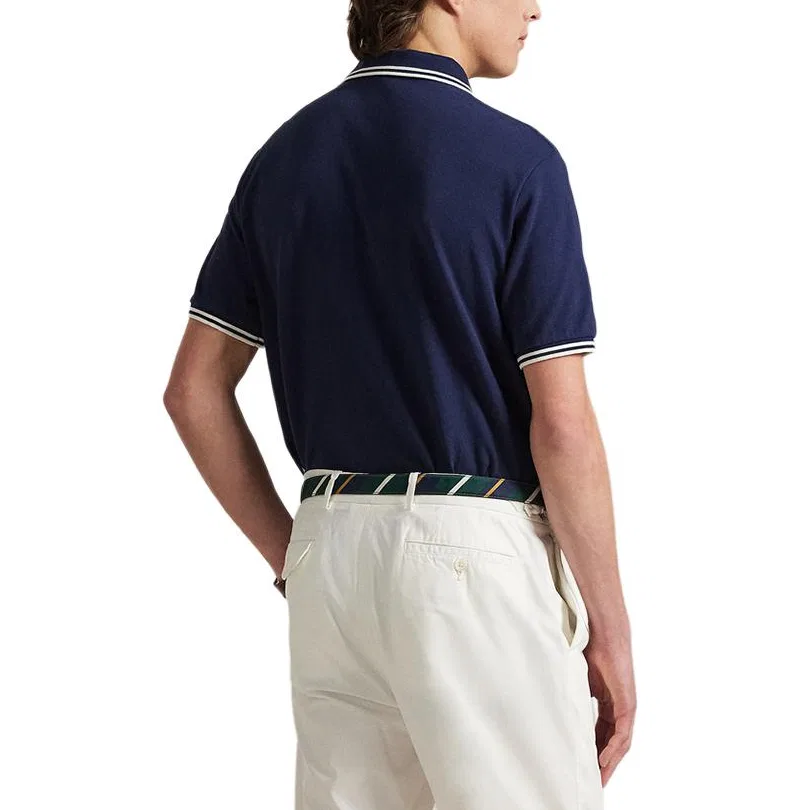 Поло Ralph Lauren Raquet Club темно-синее — фото 3