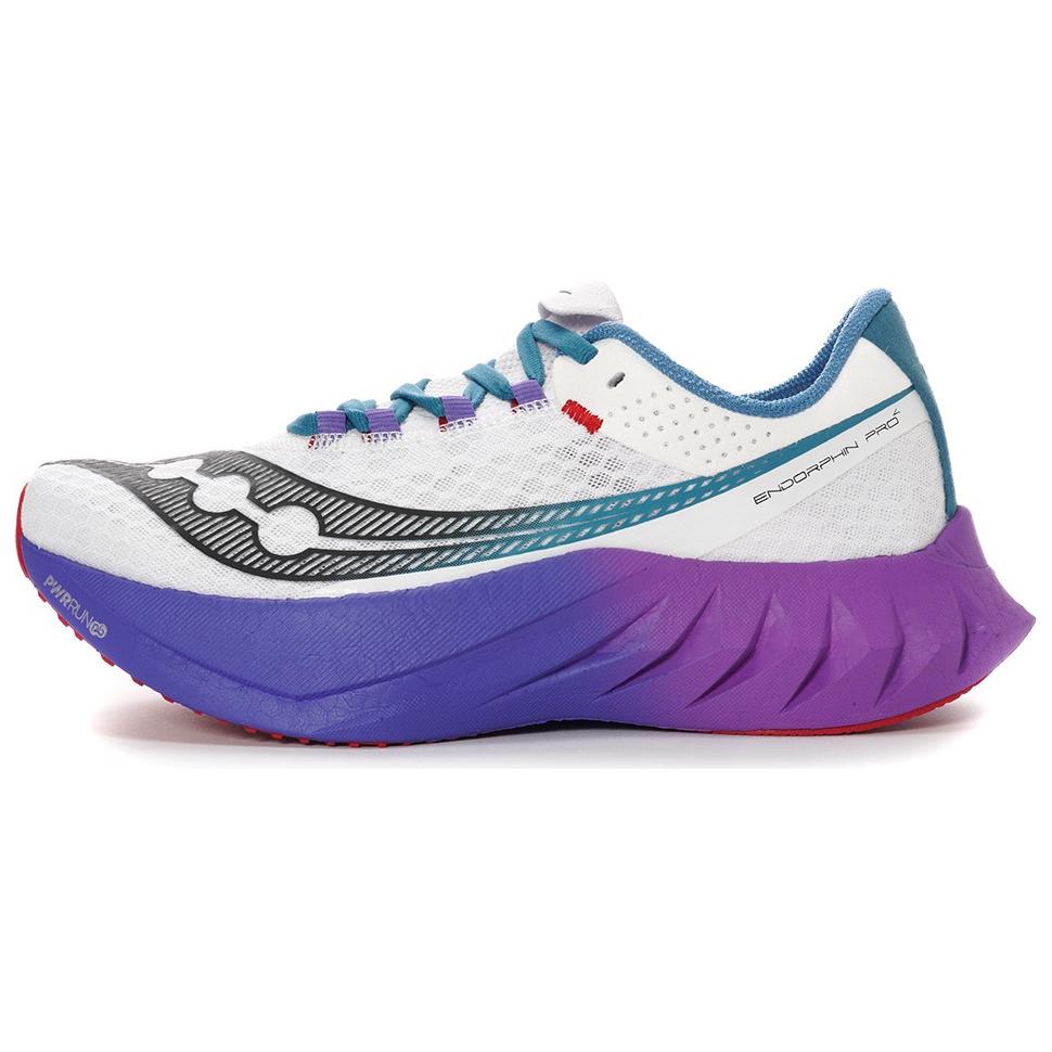 

Saucony Кроссовки Endorphin Pro 4 Low Top мужские, белые, фиолетовые