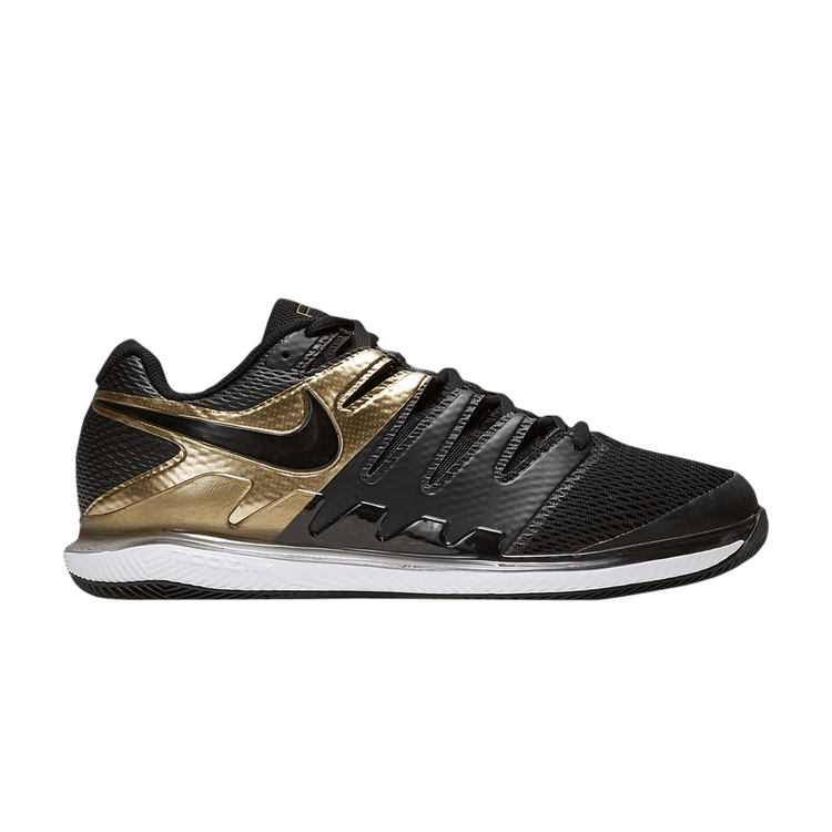 

Кроссовки Air Zoom Vapor X 'Black Metallic Gold', черный
