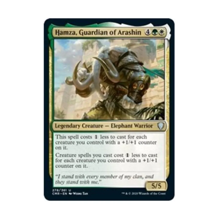 

CCG Хамза, Страж Арашина (U), MTG - Commander Legends