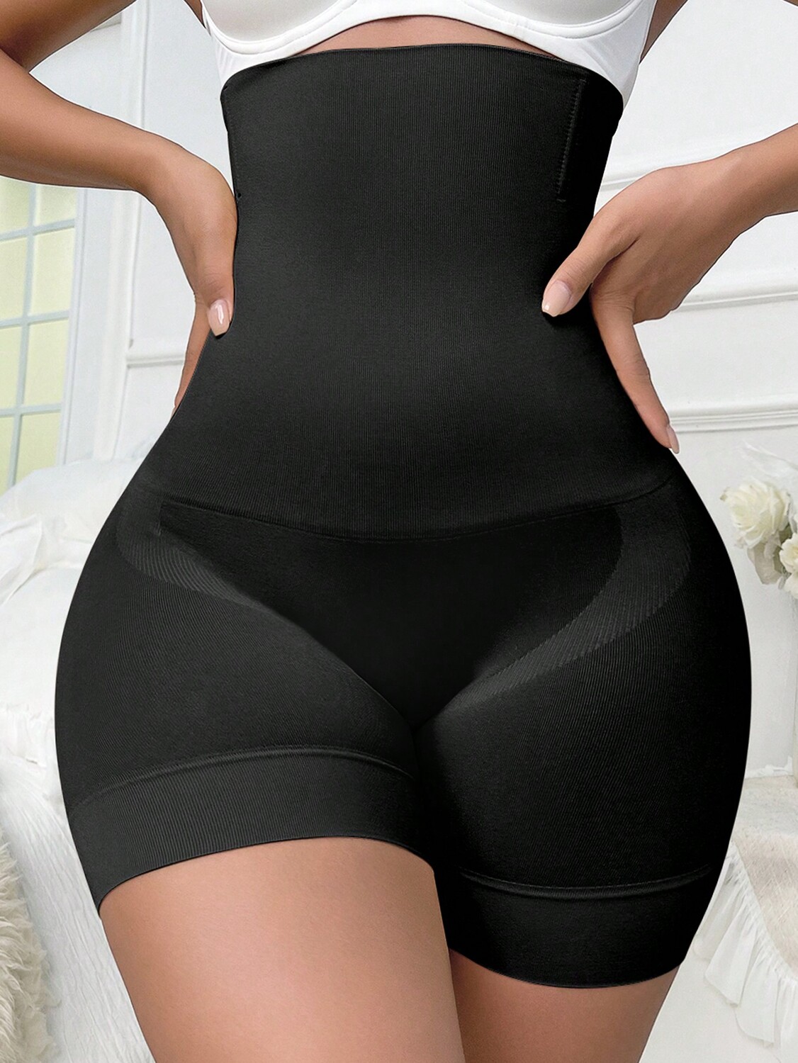 

Женское корректирующее белье, завышенная талия, черный