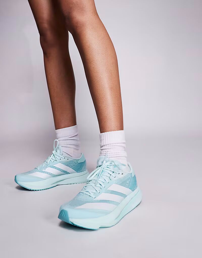 Кроссовки Adidas Running Adizero SL2 мятно-синего цвета