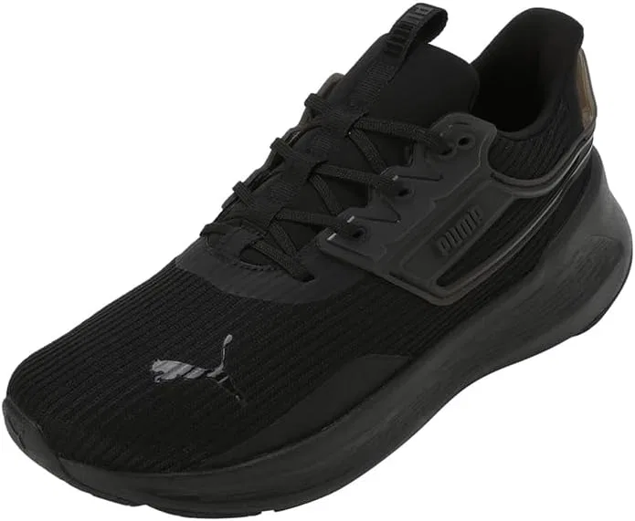 Кроссовки для бега по шоссе PUMA Softride Symmetry Unisex, Black, Cool, Dark Grey