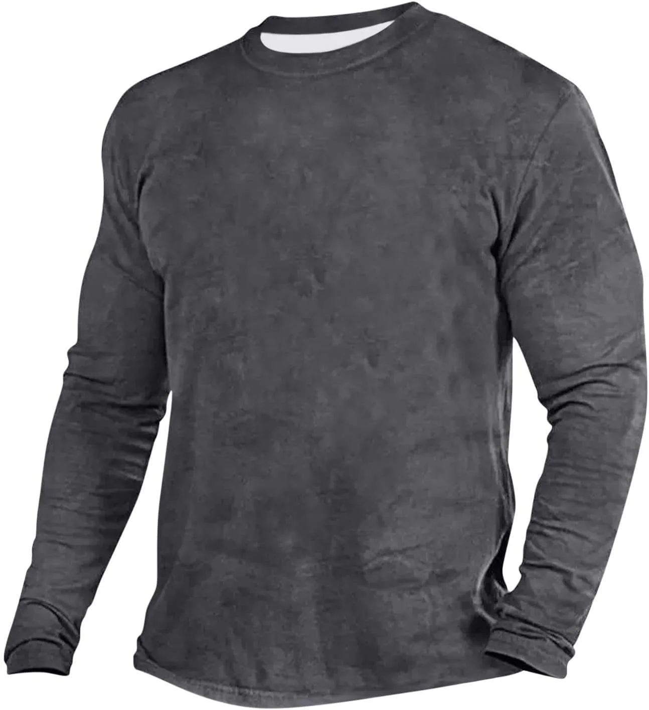 

Мужская футболка с длинным рукавом Casual Lightweight Crew Neck Pullover