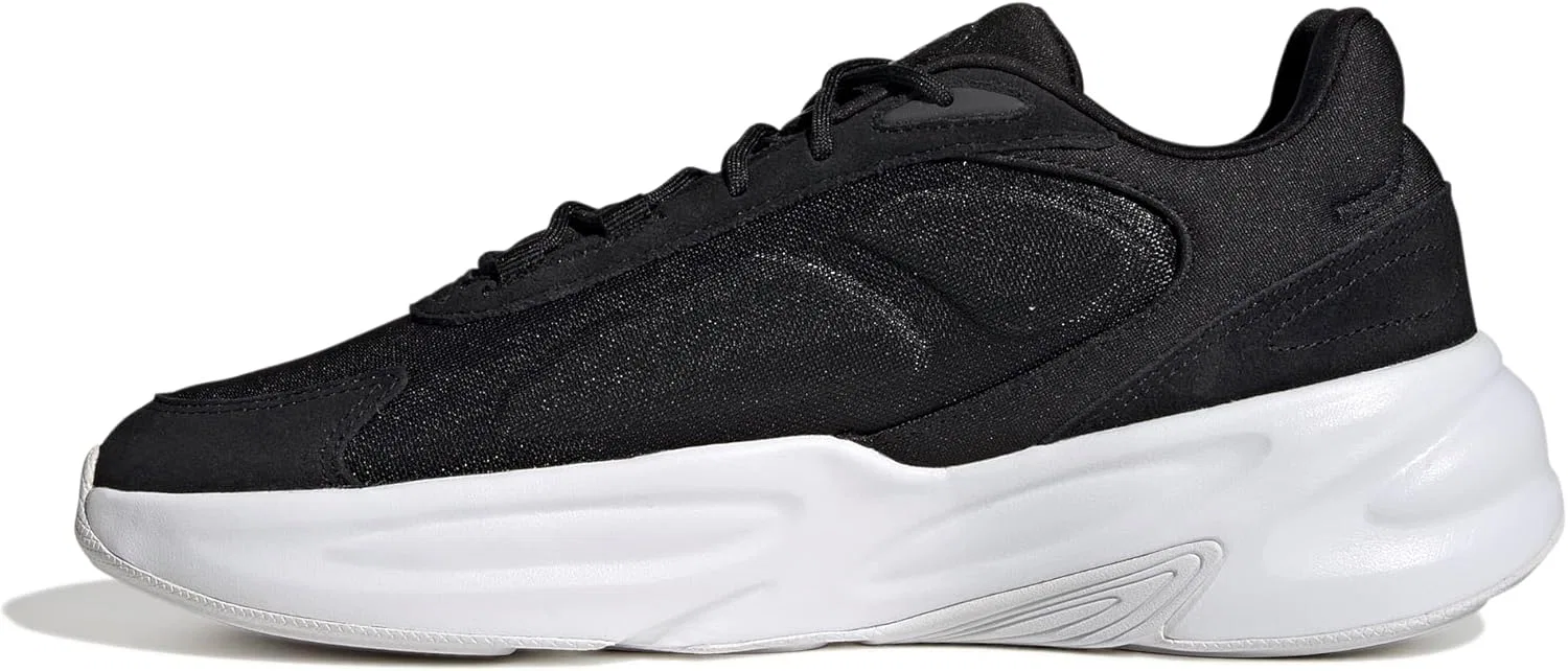 Мужские кроссовки Adidas Ozelle Cloudfoam, Core Black Core Black Grey Six — фото 4