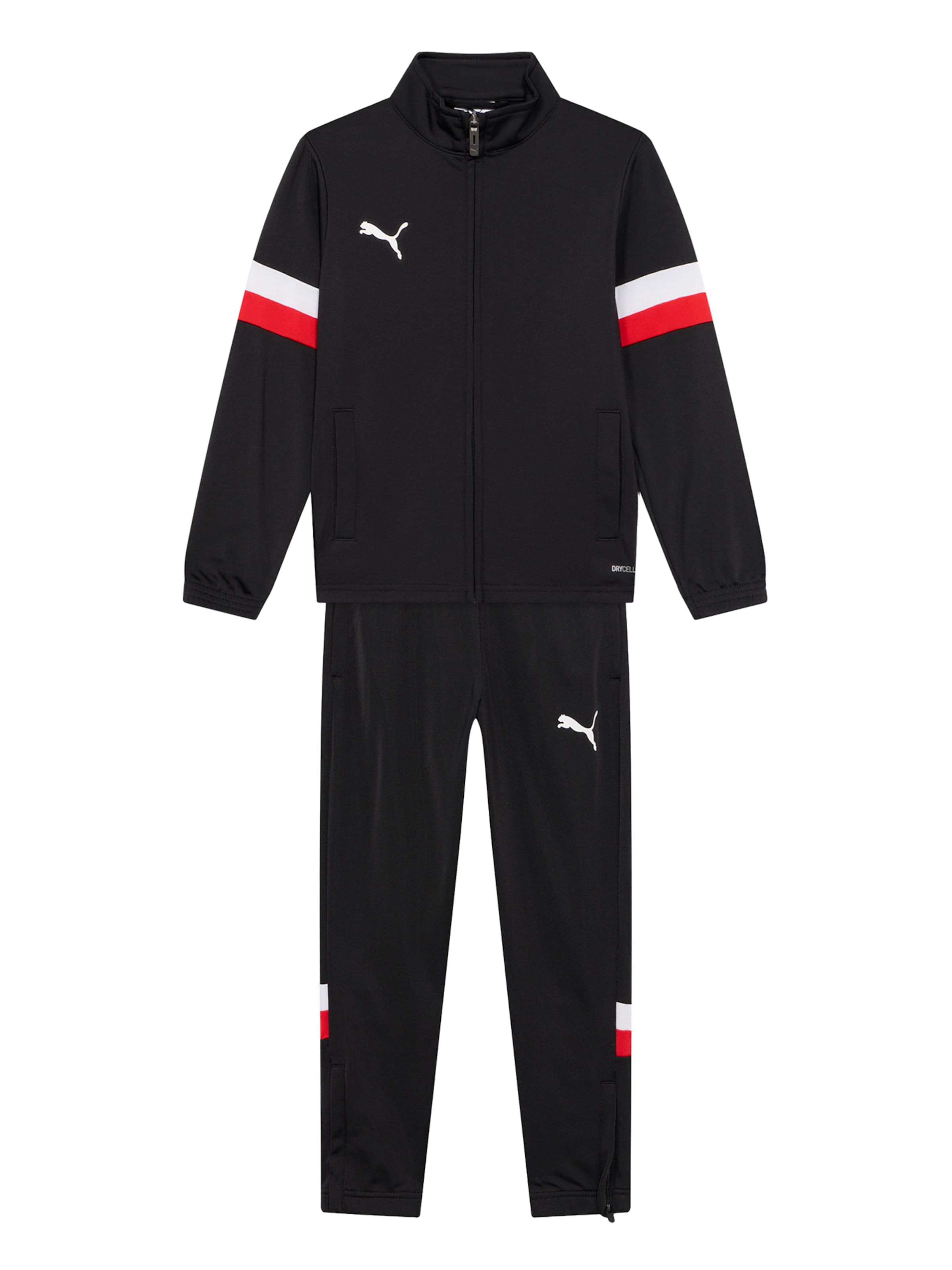 

PUMA Тренировочный костюм 'Individual RISE' в черном цвете