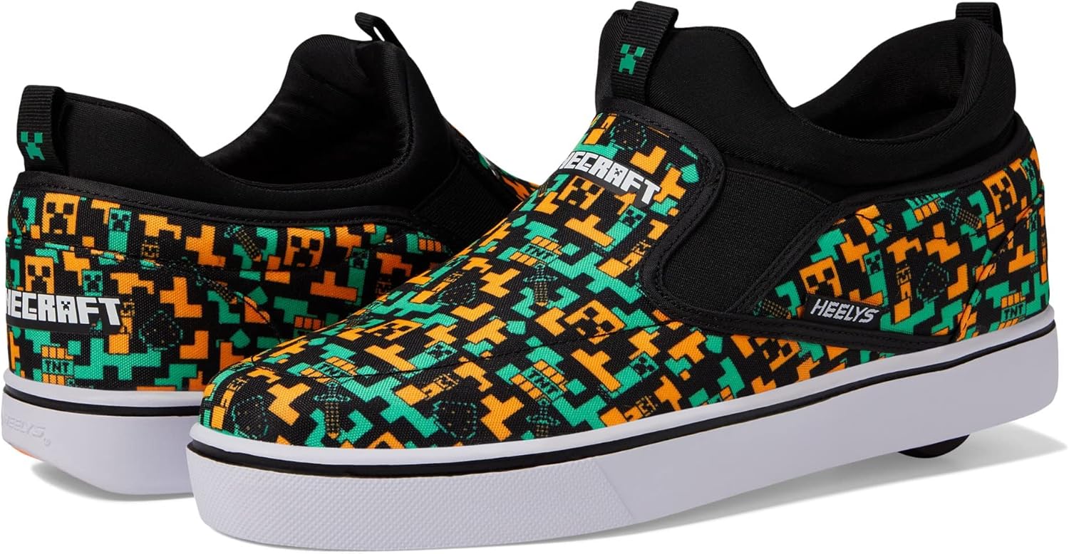 

Кроссовки Heelys Mens J3t-fx Minecraft, черный/синий/оранжевый