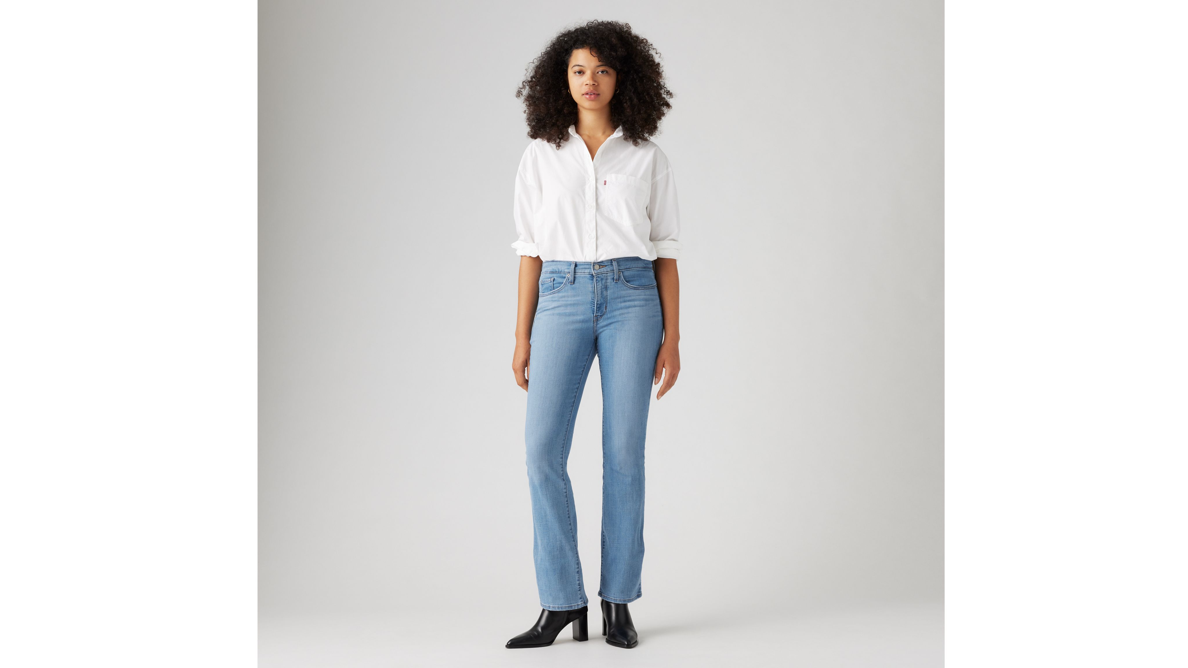 

315 Формирующие женские джинсы Bootcut Levi's, цвет Lapis Topic - Medium Wash