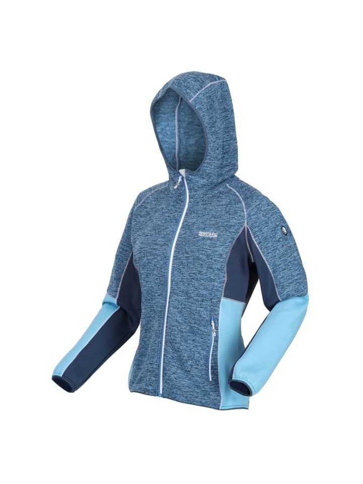 

Спортивная куртка Regatta Strickfleecejacke mit Kapuze Walbury IV, синий