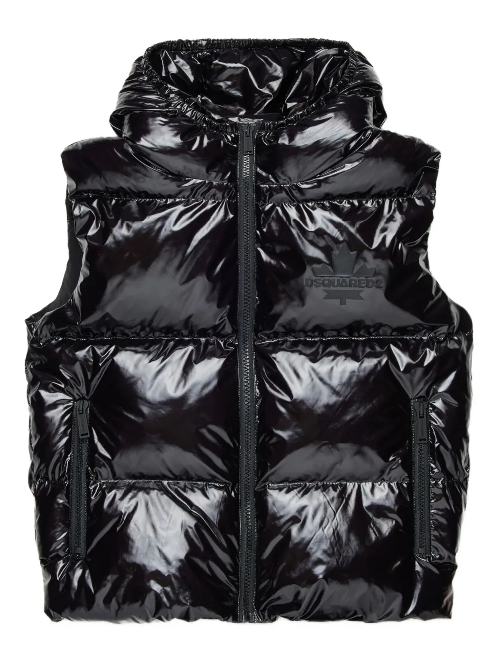 

Жилет с логотипом DSQUARED2 KIDS, черный