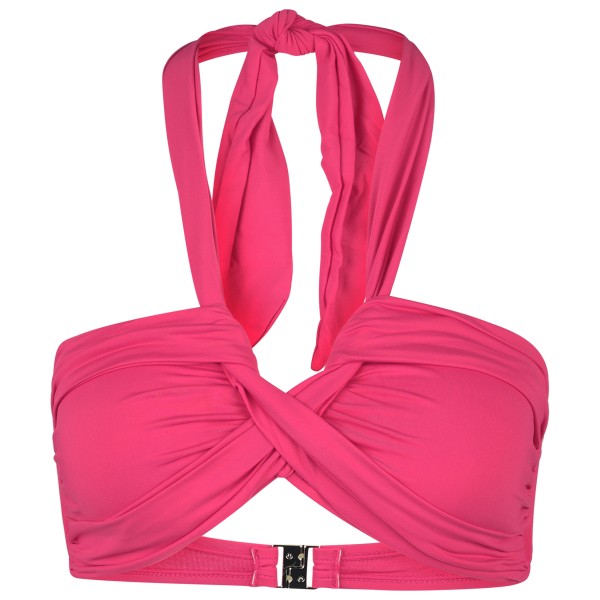 

Женский коллективный бикини-топ бандо с бретелькой через шею Seafolly, Raspberry