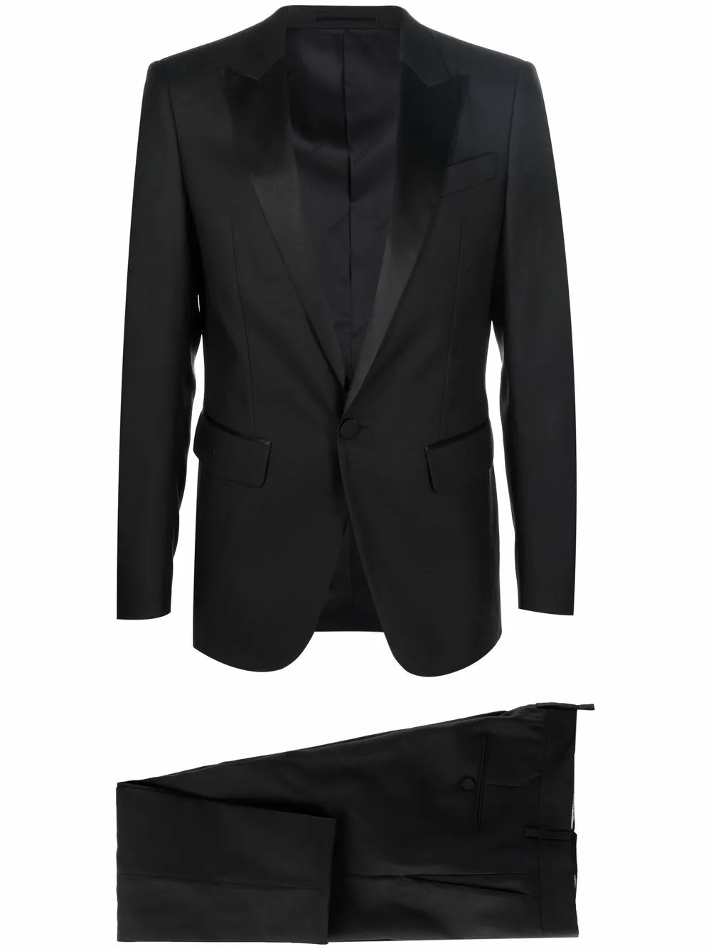 

Костюм с однобортным пиджаком DSQUARED2, черный