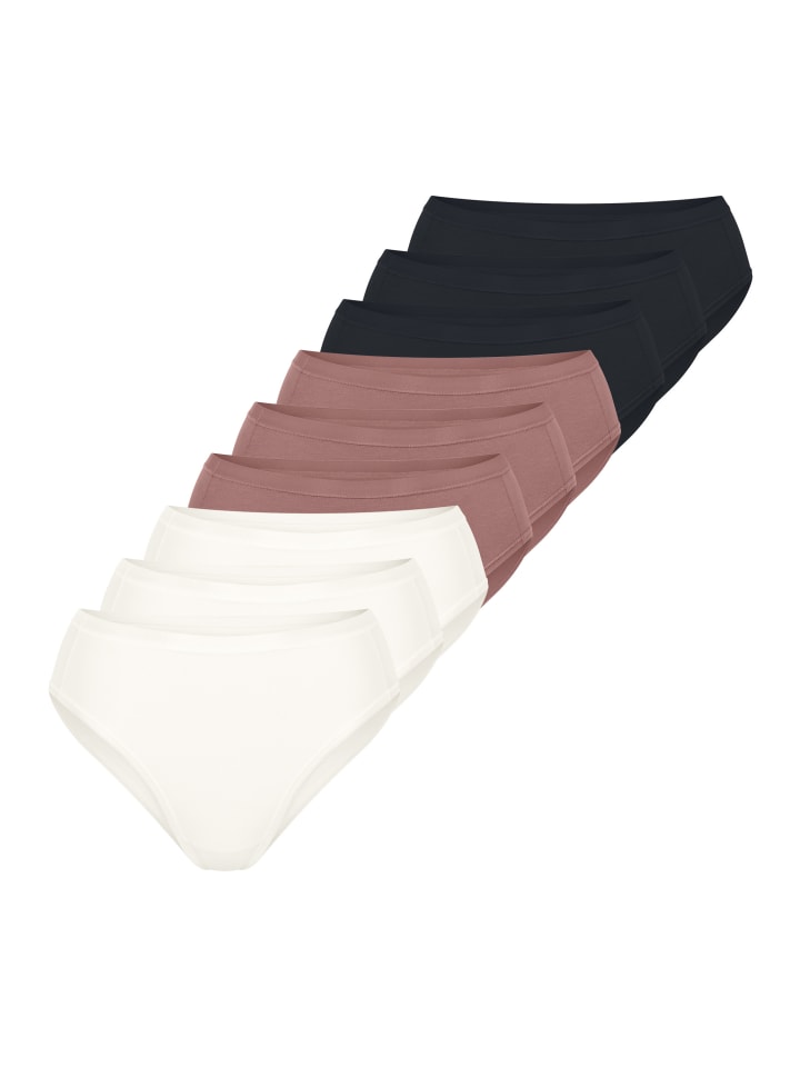 

Sloggi Трусы Tai Slip GO Daily Cotton in Schwarz / braun / weiß