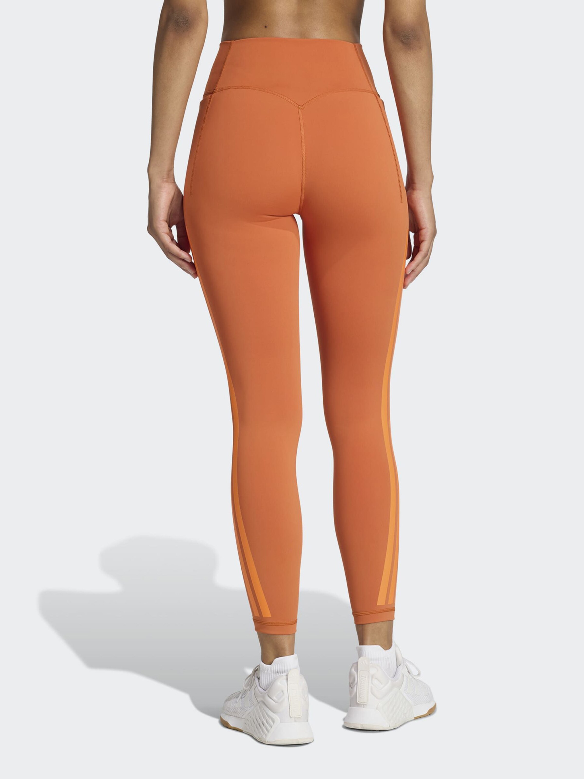 Adidas Performance Узкие спортивные штаны 'Optime' в цвете Orange, Lobster — фото 3