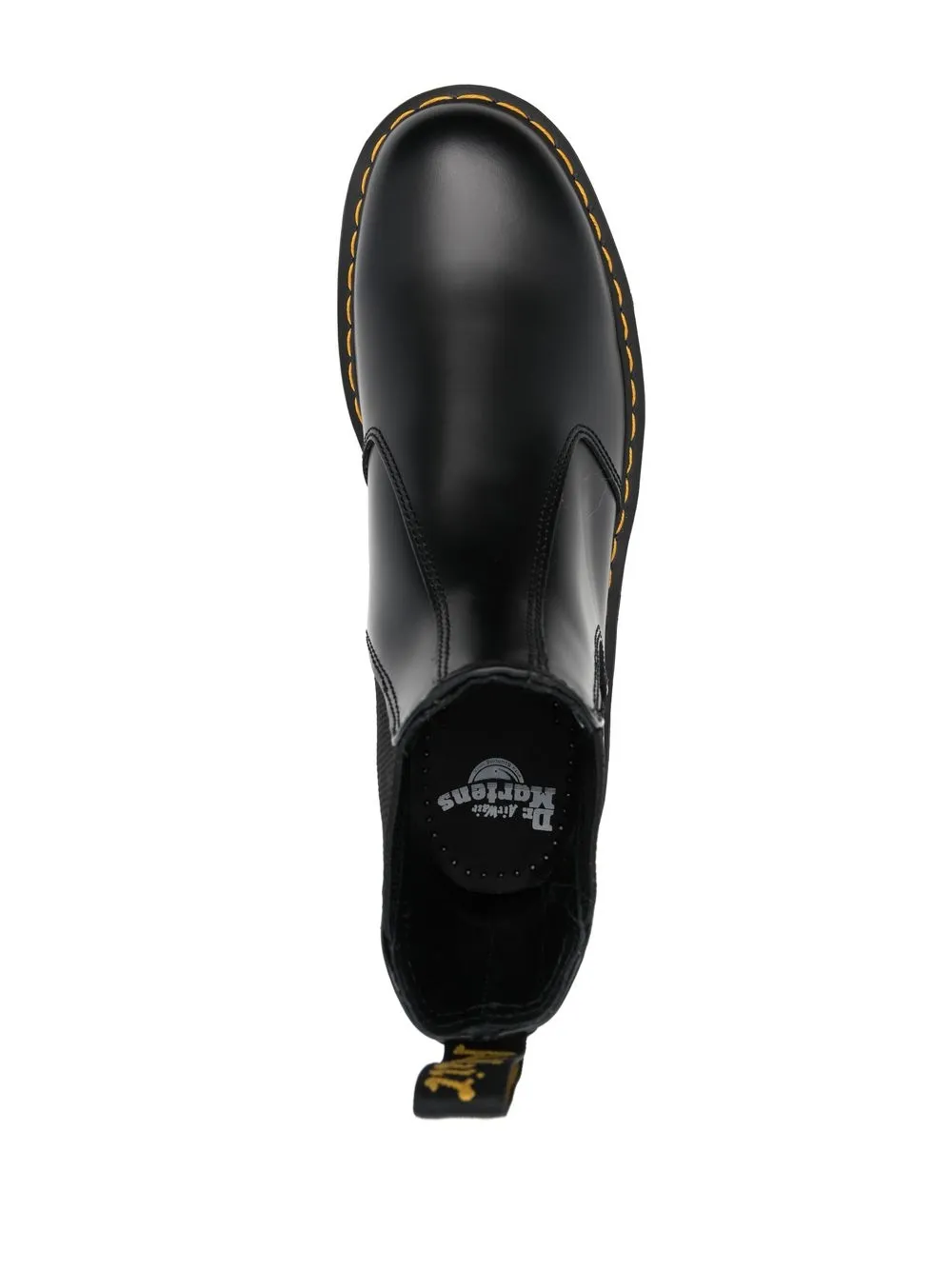 Мужские ботинки челси Dr. Martens 2976 Bex из гладкой кожи, черный — фото 4