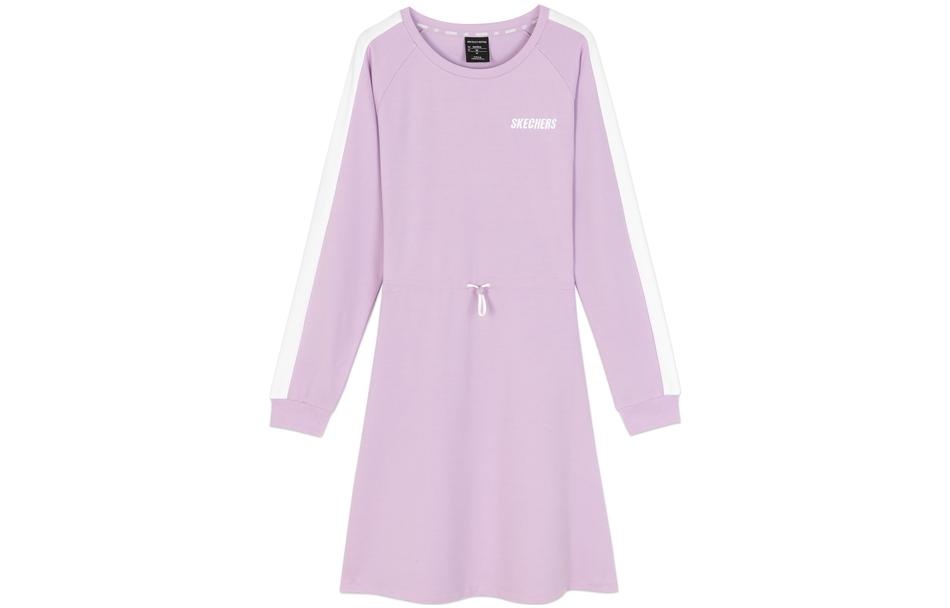 

Женское платье с длинными рукавами Skechers, фиолетовый