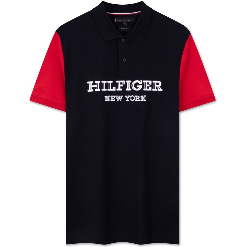 Рубашка поло мужская Tommy Hilfiger, зеленый/белый — фото 3