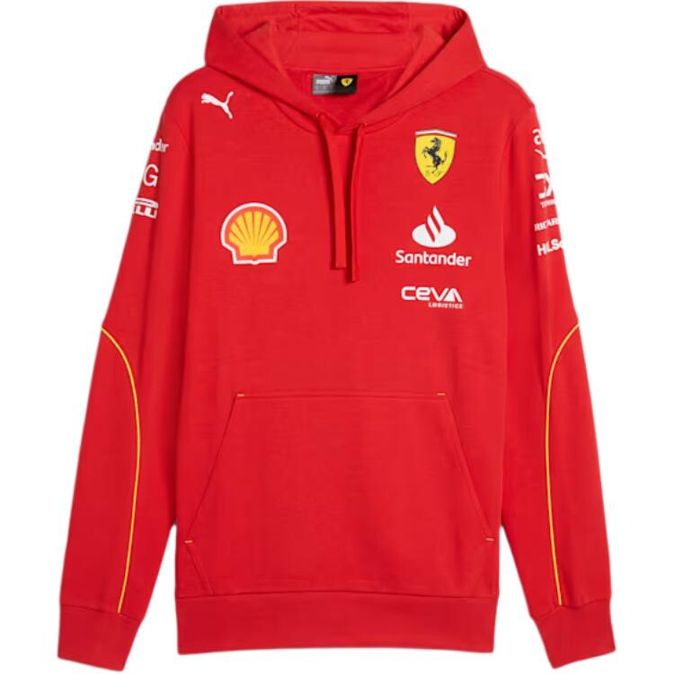 

Эластичная толстовка для гольфа мужская красная Puma, красный