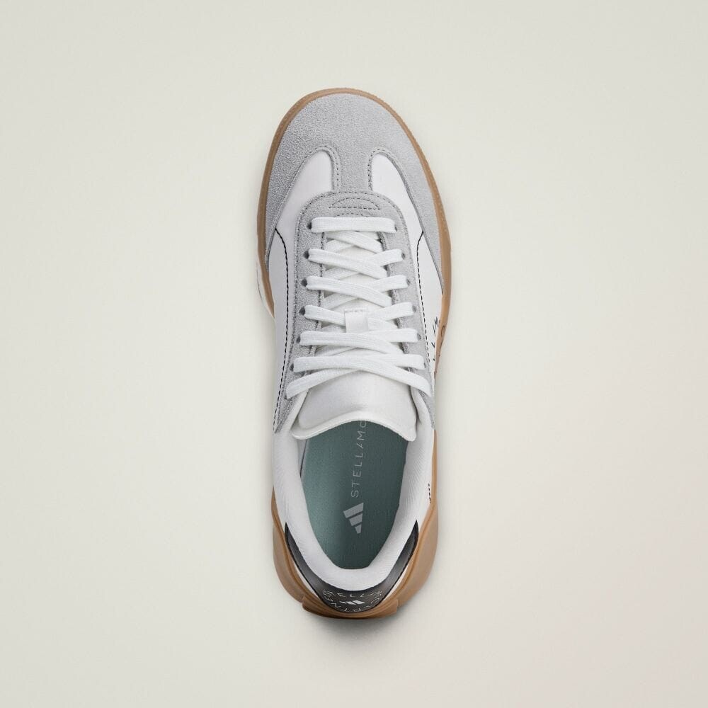 Кроссовки Adidas ADIDAS BY STELLA MCCARTNEY COURT BOOST, цвет White/Charcoal/Black — фото 2