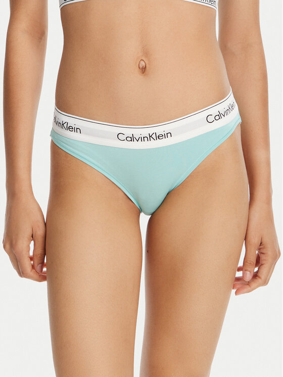 

Классические женские трусы 0000F3787E Calvin Klein Underwear, зеленый