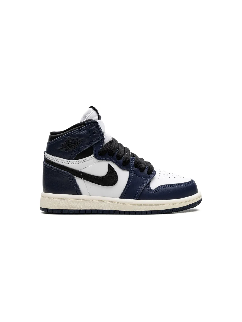 Кроссовки Air Jordan 1 Retro High OG Midnight Navy Jordan Kids, синий — фото 2