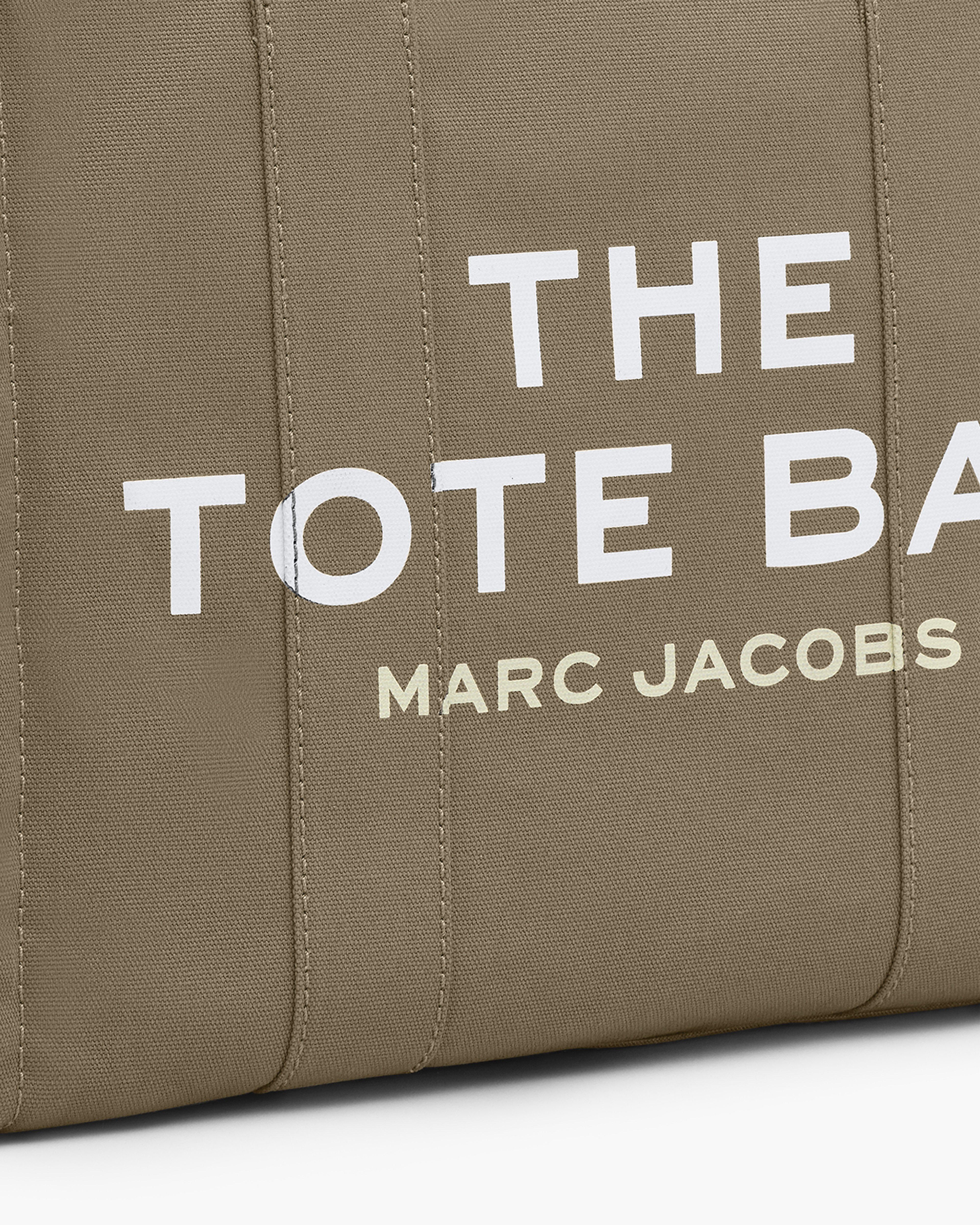 Большая холщовая сумка-тоут Marc Jacobs, цвет Slate Green — фото 3