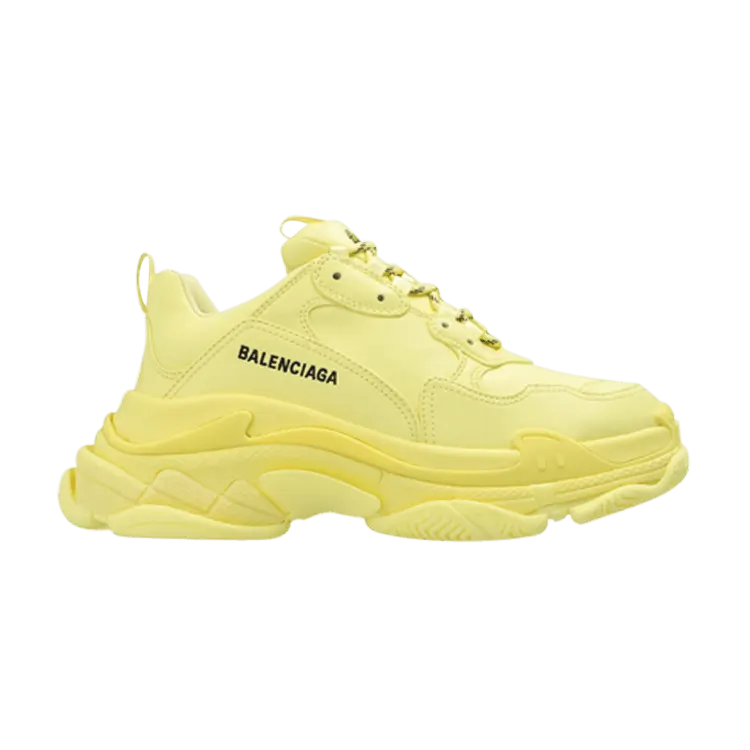 Кроссовки Balenciaga Wmns Triple S Sneaker Light Yellow, желтый