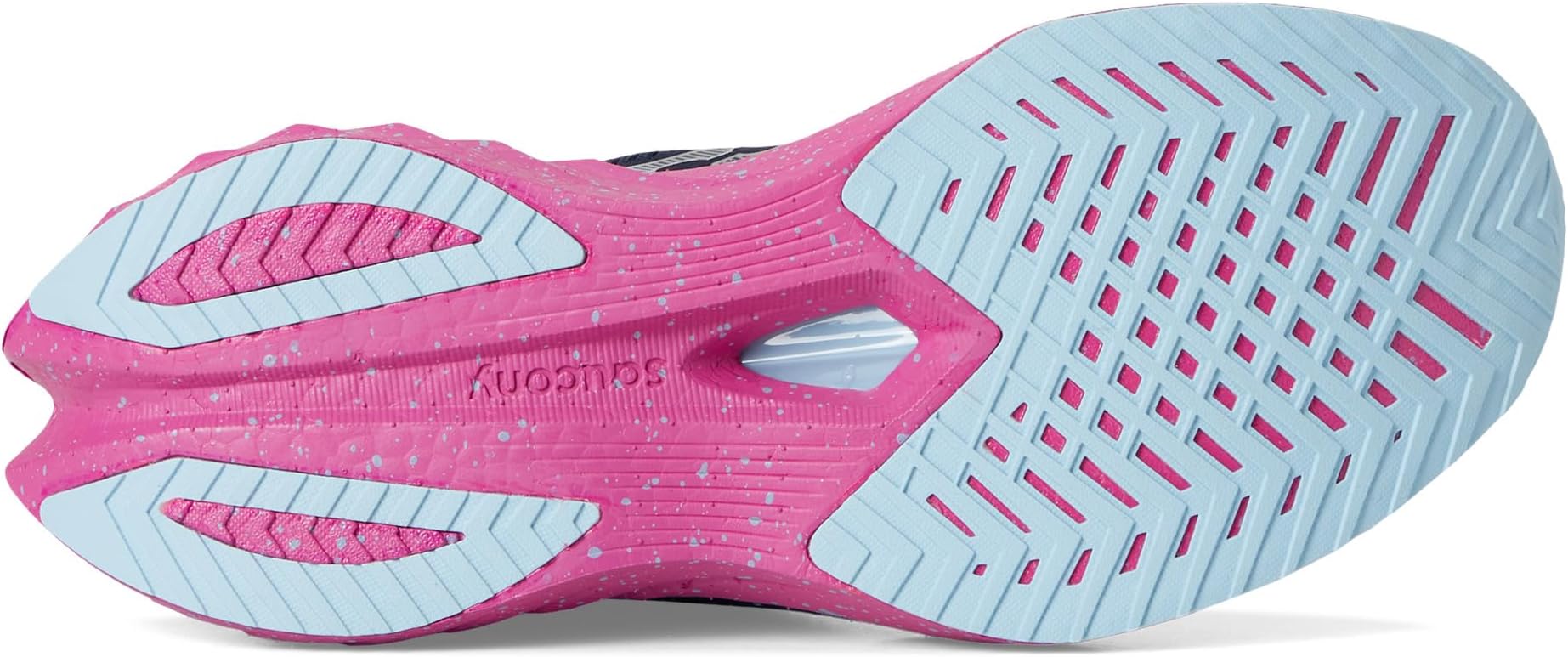 Кроссовки Saucony Women's Endorphin Speed 4, Navy/Fuchsia — фото 3