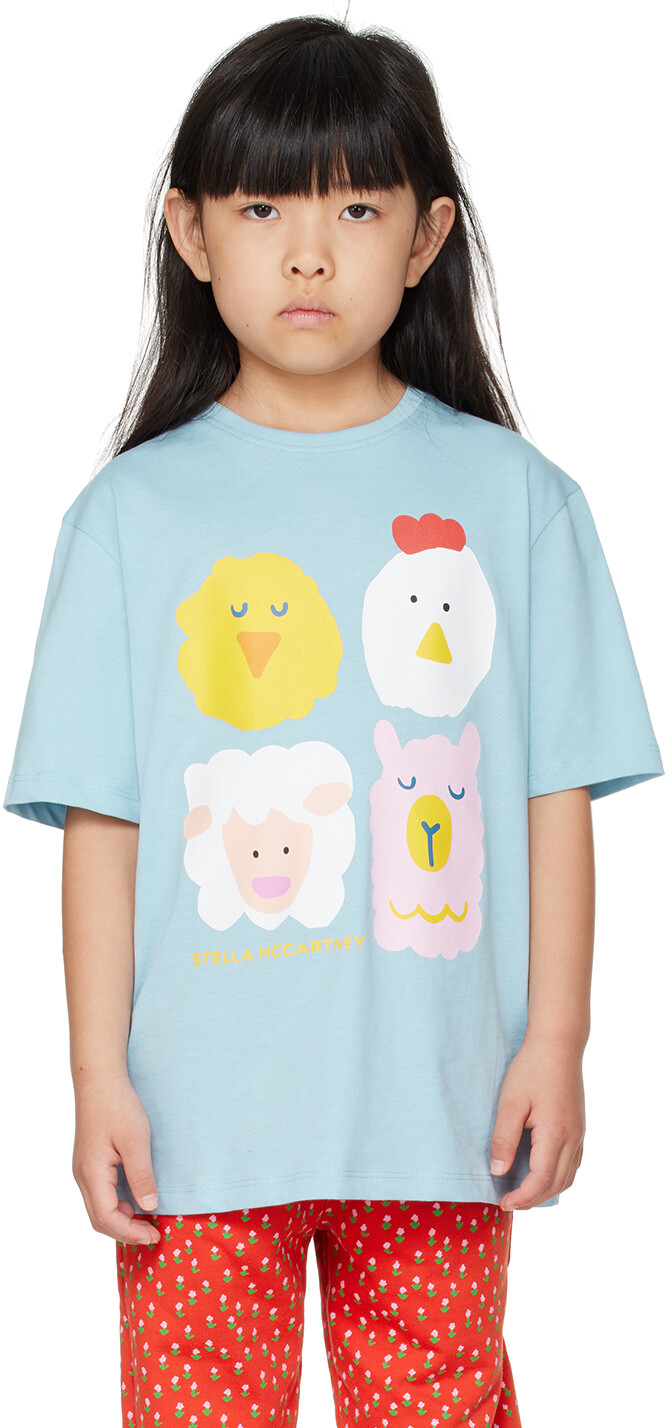 

Футболка Kids Farm Four Characters Stella McCartney