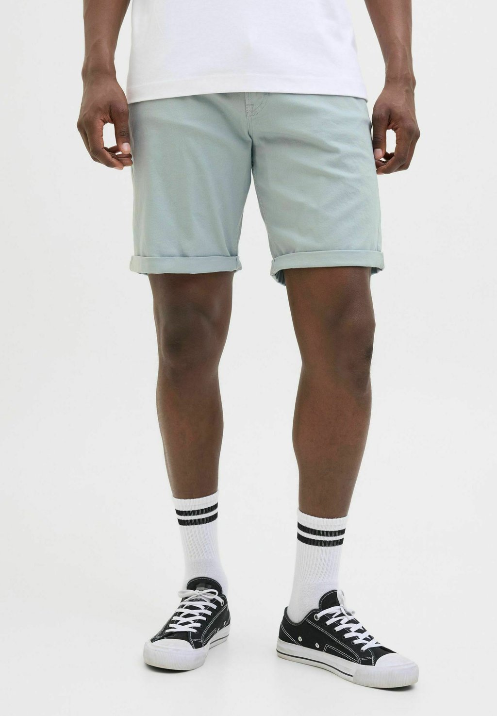 

Джинсовые шорты STRICK ORIGINAL Jack & Jones, светло-голубой