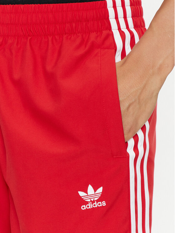 Пляжные шорты Originals Adicolor 3-Stripes Swim Shorts H44768 Adidas, красный — фото 4